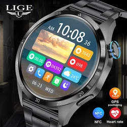 Reloj inteligente Xiaomi Compass para hombre, pulsera con pantalla HD, Monitor de azúcar en sangre, NFC, Bluetooth, llamadas, resistente al agua IP68, GPS, 2024