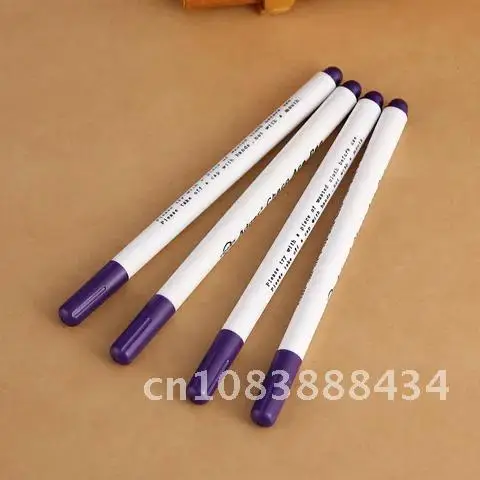 

4Pcs Practical Water Erasable Pens Fabric Markers Soluble Cross Stitch Chalk Tool Pencil Patchwork Needlework Sewing Accessories