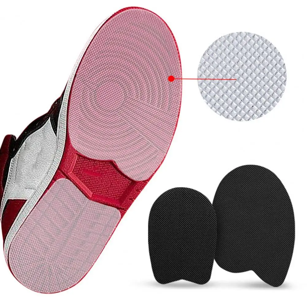 1 Pair Non-Slip Shoes Soles Self-Adhesive Wear-resistant Protective Sneakers Outsole Sole Protectors Shoes Accessories