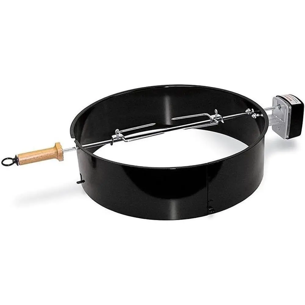 

Набор для гриля-ротиссери или 22-дюймовый угольный гриль — отлично подходит для медленного приготовления курицы, баранины, ребрышек или индейки на вашем гриле; в комплекте