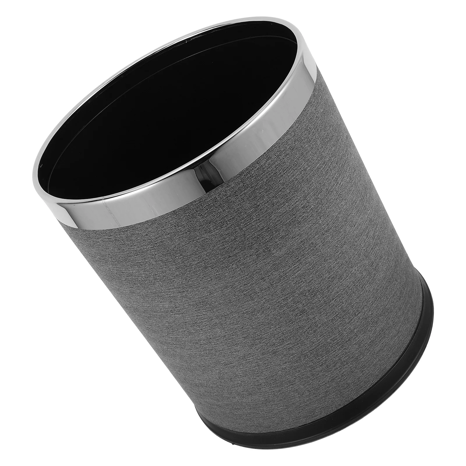 

10L Garbage Can Vintage Round Trash Bin for Hotel KTV Guesthouse Home Bathroom Removable Bucket Waste Solution
