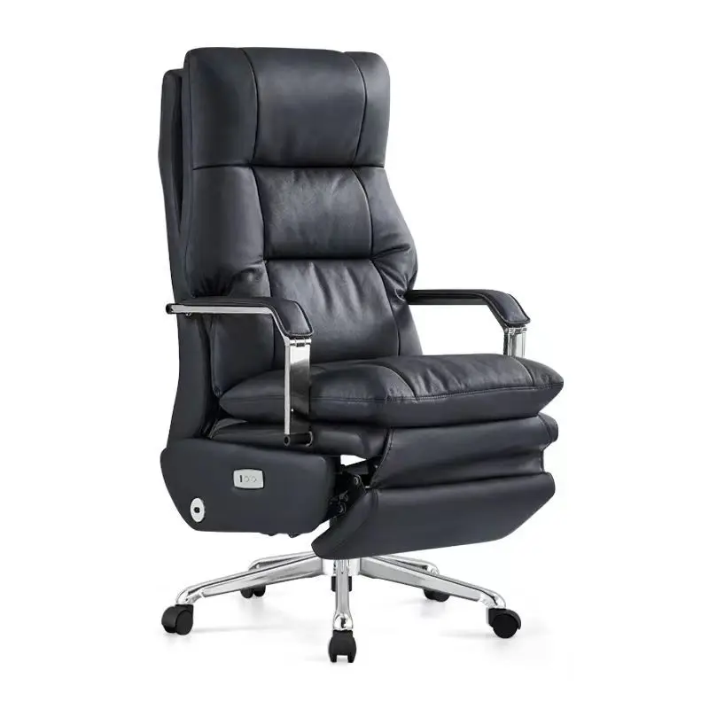 

Electric boss chair reclining leather class chair comfortable study computer chair