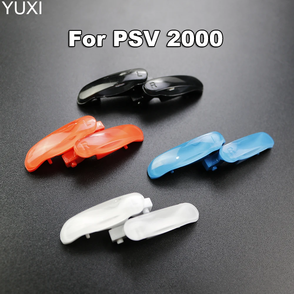 YUXI 1 Pair New Replacement L R Keys For PSV 2000 Psvita 200x for PS Vita 2000 Console LR Left Right lr Trigger Button