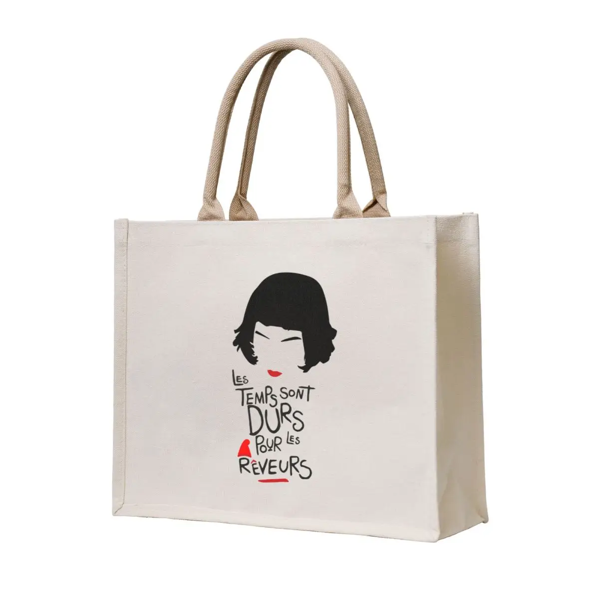 

Amelie Poulain: Hard Times for Dreamers Film Tribute Tote Bag bag luxury women woman shopping bag Canvas stote Lady bags