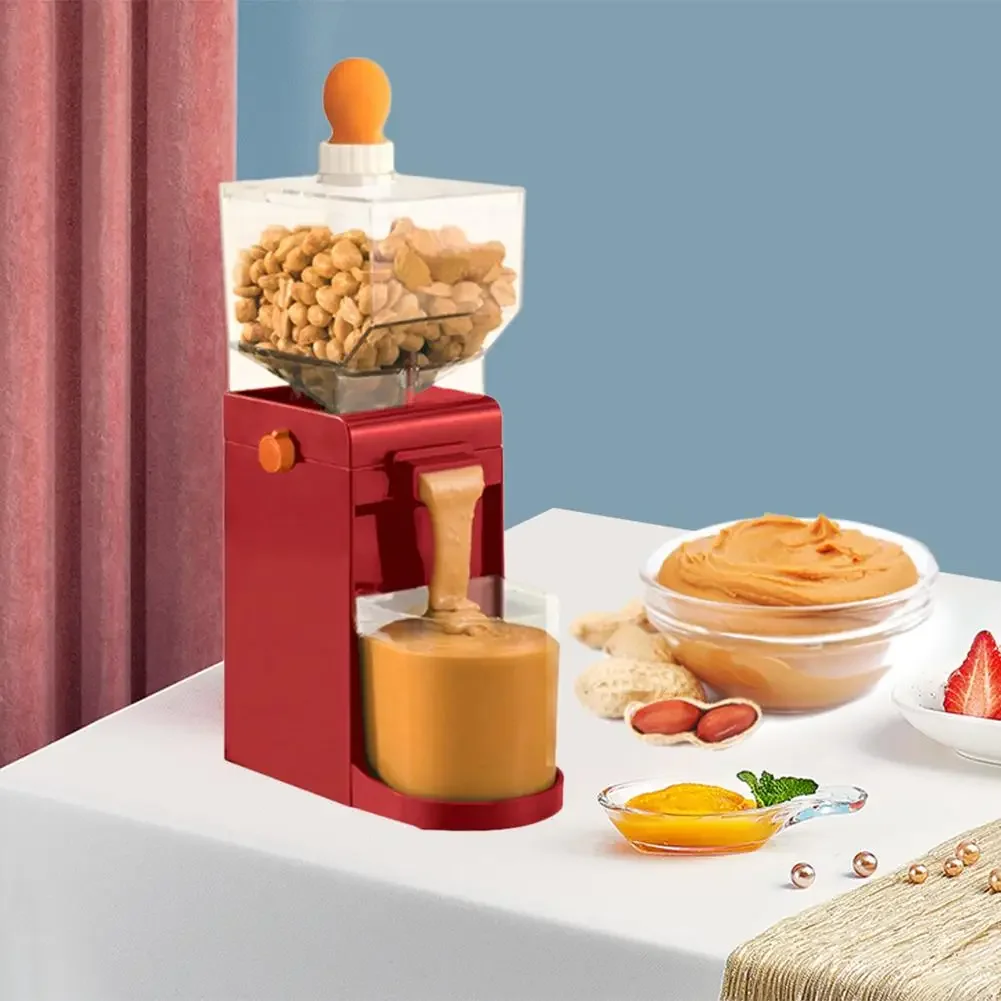 Electric Peanut Butter Machine Grinder Peanut Nut Deep-fried Grinder Household Butter Coffee Maker Grinding Machine Cooking Tool