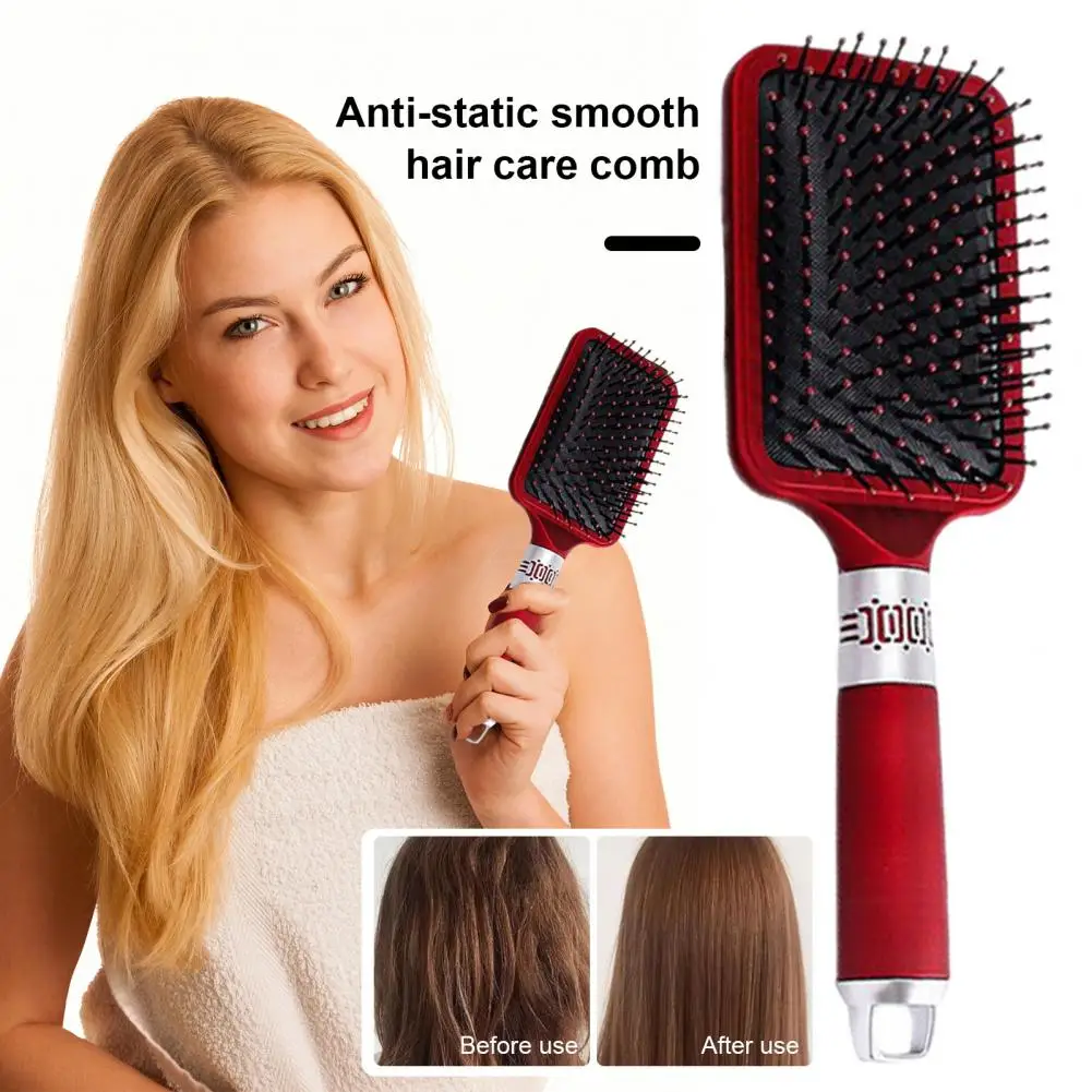 

1/3Pcs 24cm Massage Air Cushion Comb Anti-Static Smooth Frizz-Free Flexible Hair Comb Anti-static Thick Hair For Scalp Massage