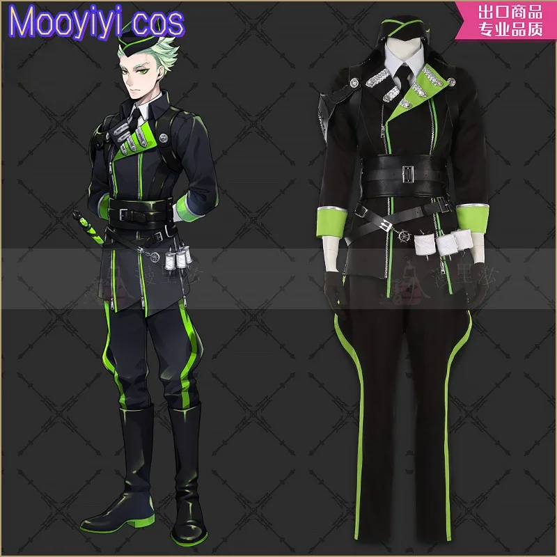 Disfraz de Cosplay personalizado de silver Wonderland sebek, disfraz de Halloween, Navidad, fiesta de juegos de rol, juego de exposición de cómic, disfraz de Anime