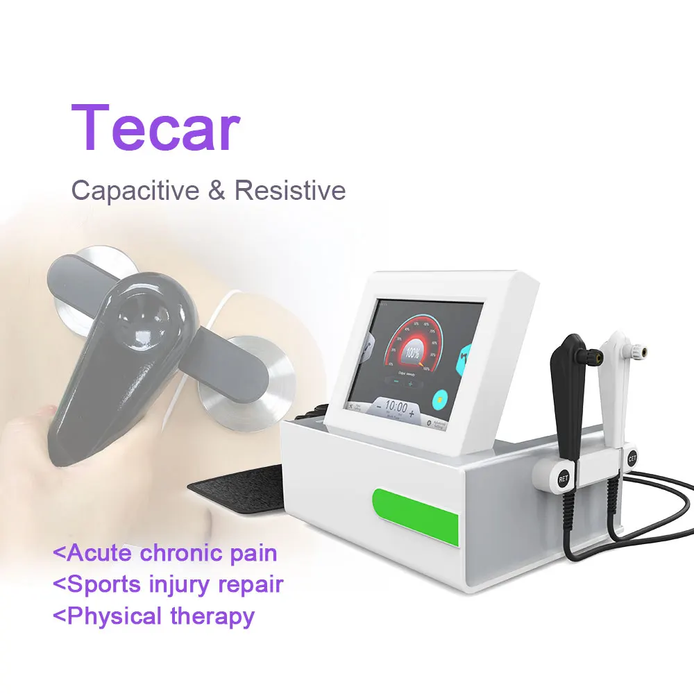 448Khz Diathermy Therapy Body Slimming Machine Smart Tecar Ret Cet Physiotherapy Equipment For Sport Injuries Pain Relief