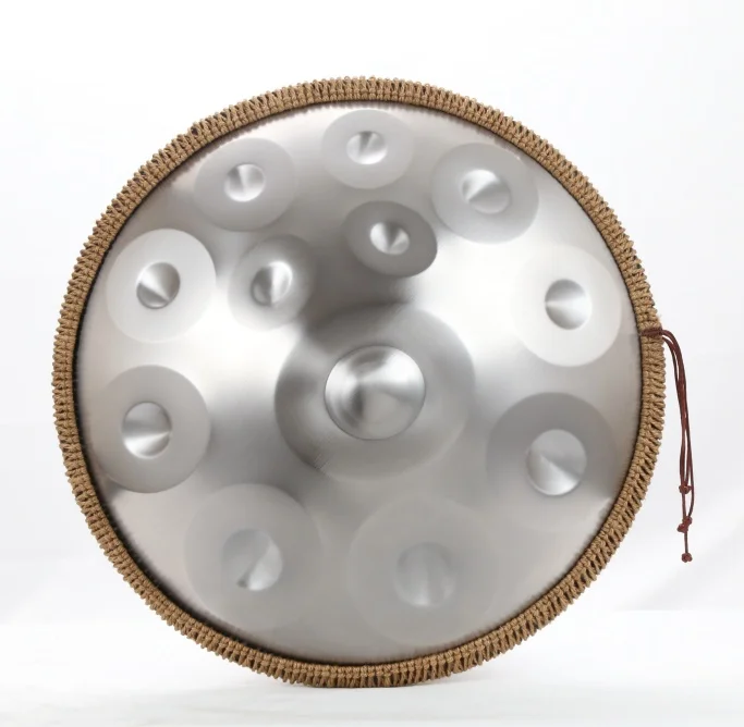 

High Quality 22-Inch 12-Note D Kurd 440/432hz Handpan Drum Percussion Musical Instruments with Bag Stand