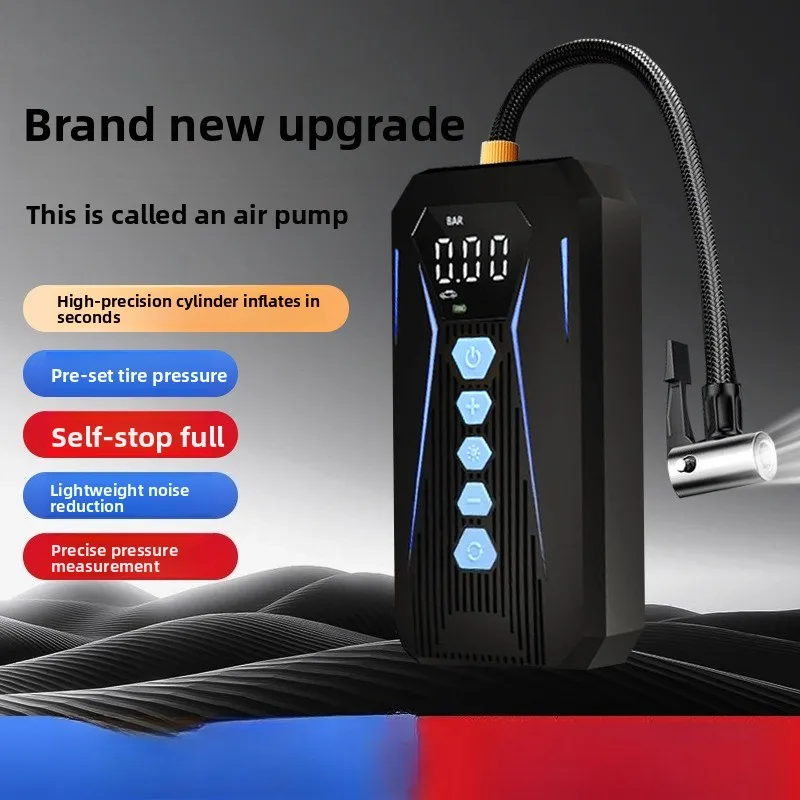 

Wireless Home Pump Small Portable Multifunctional Car Bicycle Tire Electric Vehicle Air Pump