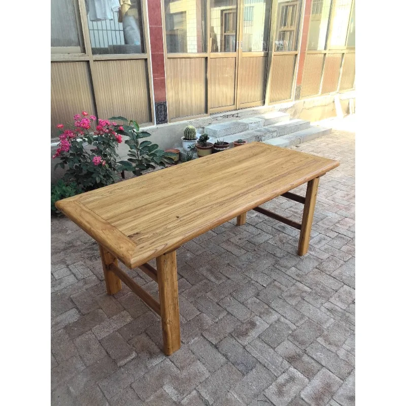 

Старый вяз, чай, простой письменный стол, ностальгический ретро-столовой журнал, проживание в семье, лавка дзен, чайный домашний стол и стулья