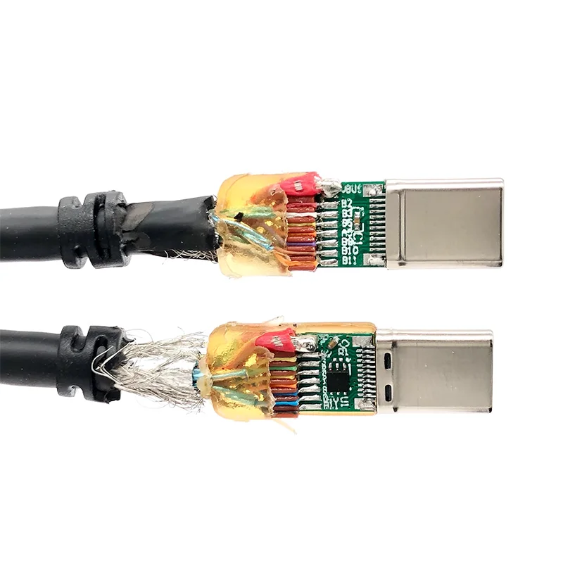 لكابل نقل البيانات USB-C لينوفو، سرعة نقل سريعة 10 جيجابت/ثانية، من النوع C ذكر إلى ذكر، 1 متر/3.28 قدم، متوافق مع الكمبيوتر المحمول