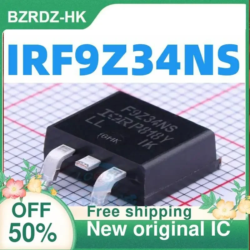 20PCS IRF9Z34NS TO-263-3  -55V/-19A MOSFE New original IC