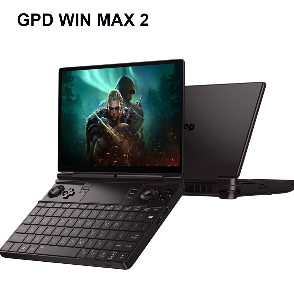 GPD WIN MAX 2 10.1 Inch AMD AI 9 HX 370 Handheld Mini Laptop 64GB RAM 2TB SSD LPDDR5 Ultra-Portable Computer for Business