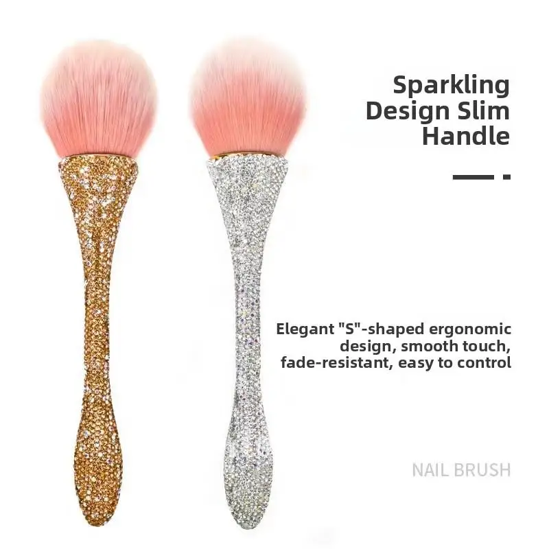 ネイルブラシ ダストブラシ フルスティッキー スモールウエスト ネットレッドブラシ ソフトメイクブラシ チークブラシ パウダー