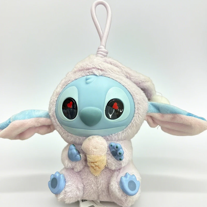 ديزني جديد غرزة أكل بعض شيء قبل النوم سلسلة الفينيل صندوق أعمى حقيبة قلادة لطيف أفخم دمية صندوق غامض لعبة هدايا عيد الميلاد