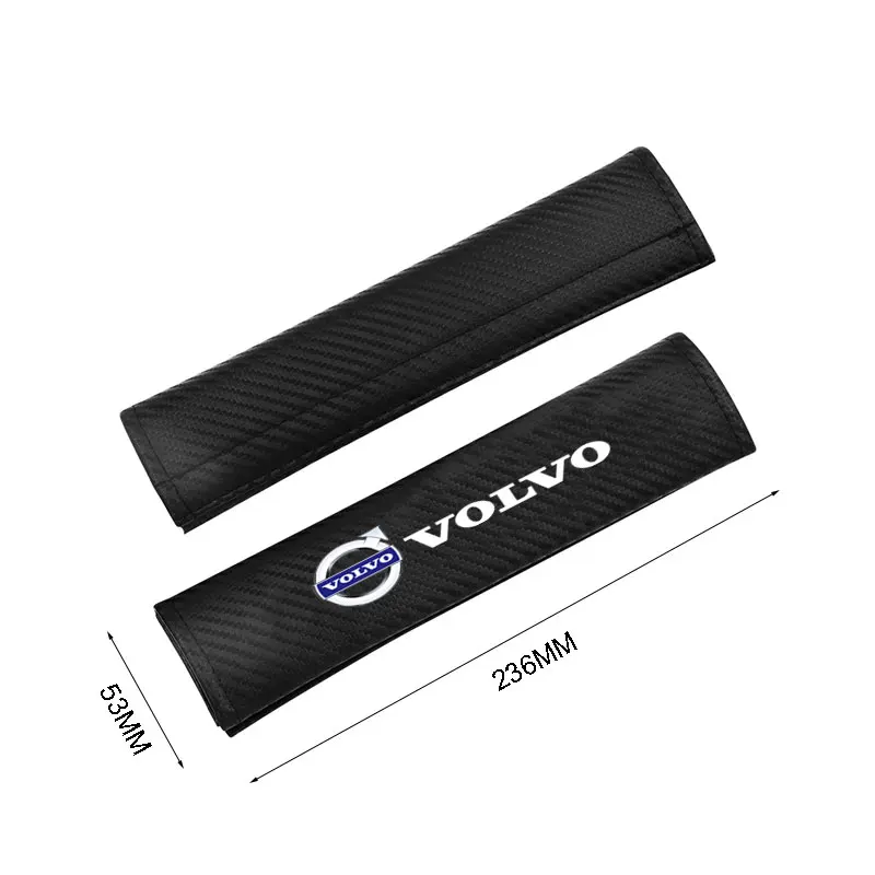 Car Seat Belt Cushion Strap Cover Cushion Strap Safety Shoulder Protector For Volvo xc60 xc90 v40 v60 v50 s60 Car Accessories