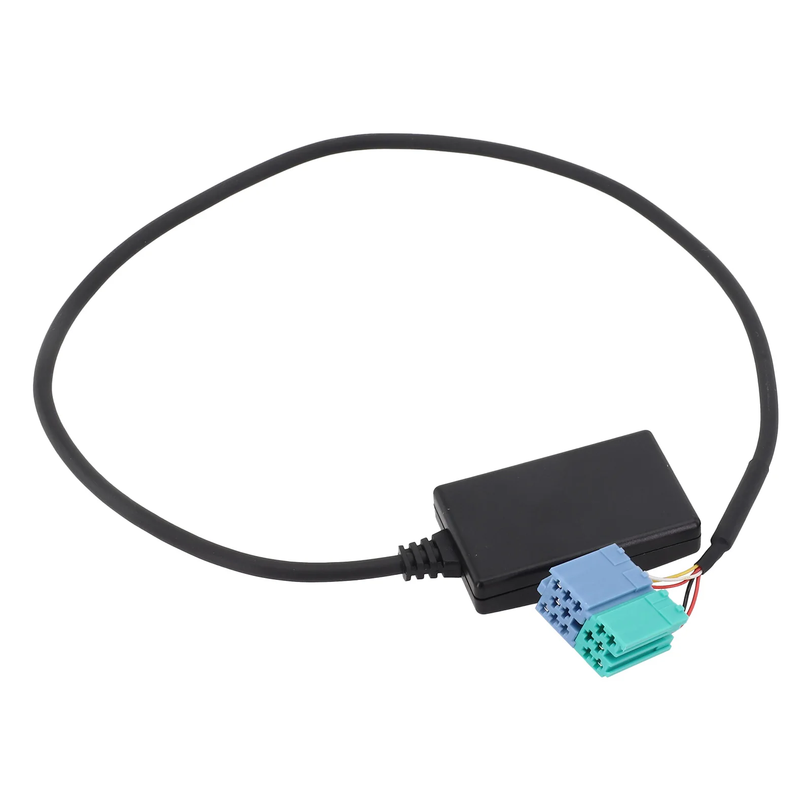 Car Audio Cable Connector Audio Adapter AUX Music Cable Black Car Music Adapter 5-12V Fits Various Car Models Car