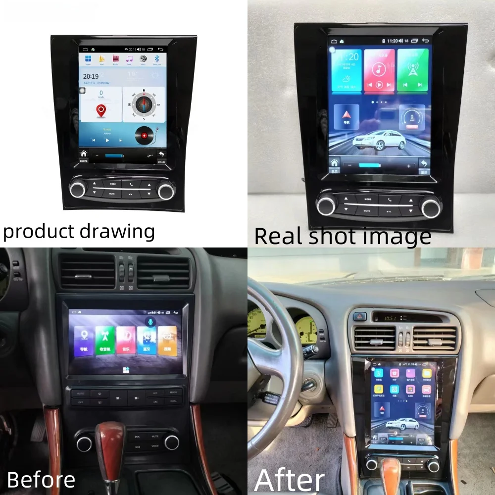 Android 13 For Lexus GS300 1999-2003 Support Original CD Mark Levin Amplifier Multimedia Player Auto Radio GPS Carplay DSP