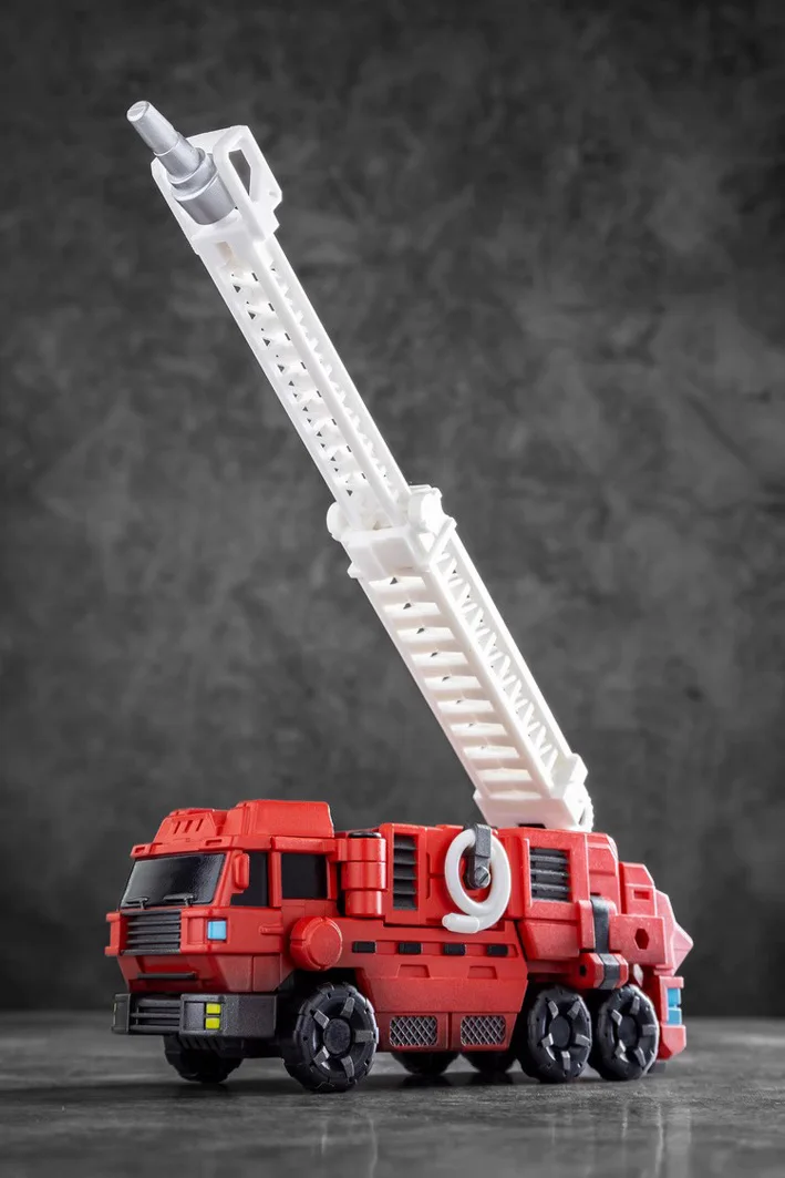 متوفر في المخزون ألعاب متحولة صغيرة الحجم IFEX62 Akataki Fire Truck Action Figure Collection يمكن تغيير الهدايا #6