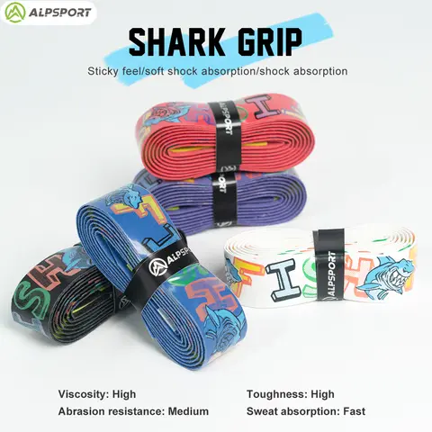 ALPSPORT KTSJ 1.5m 라켓/자전거/낚시용 범용 미끄럼 방지 그립 테이프, 땀 방지 충격 흡수 스포츠 핸들 랩 1 롤