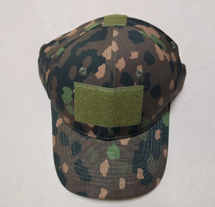 German Pea Camouflage Baseball Cap Brown Hat