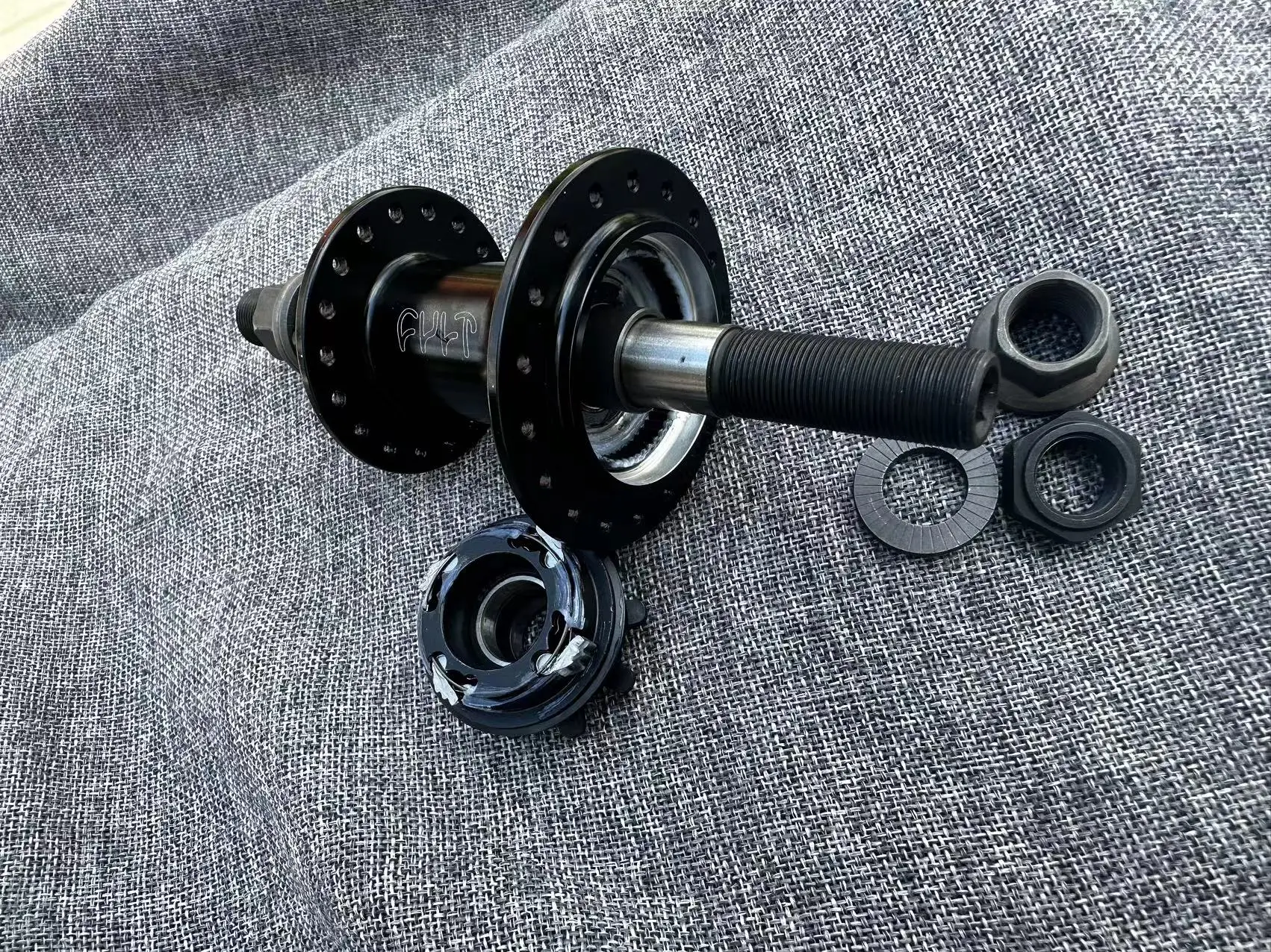 カルトロゴカセットハブ,rhd,4つの爪,108ポイントのエンジン9t,14mm, 3