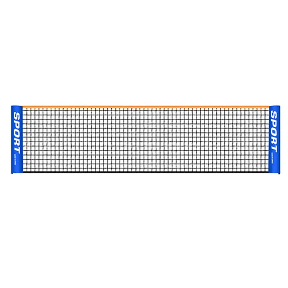 شبكة تنس كرة الريشة الاحترافية المحمولة القياسية (6 أمتار)