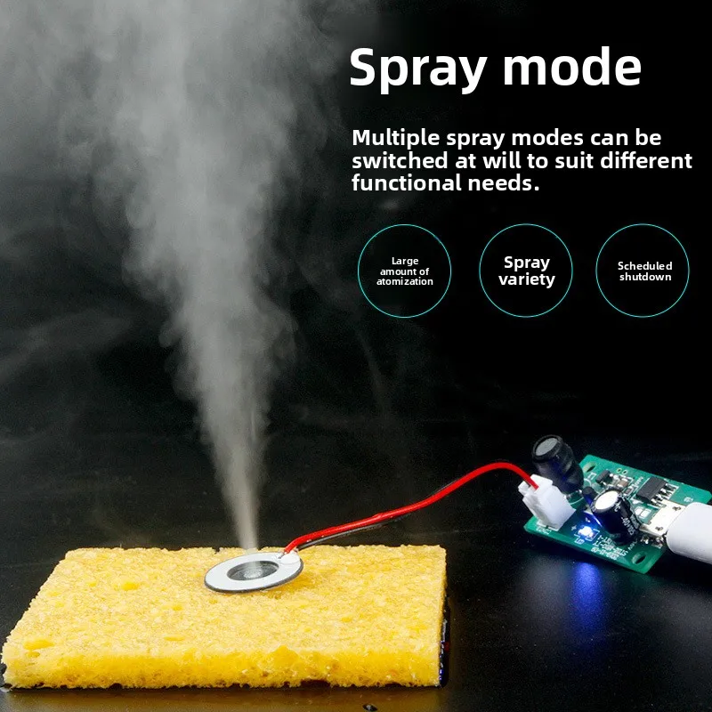 HumidifierUSB5VSpray module accessories atomizer sheetDIYHand Spray Electronic Accessories Experimental Equipment
