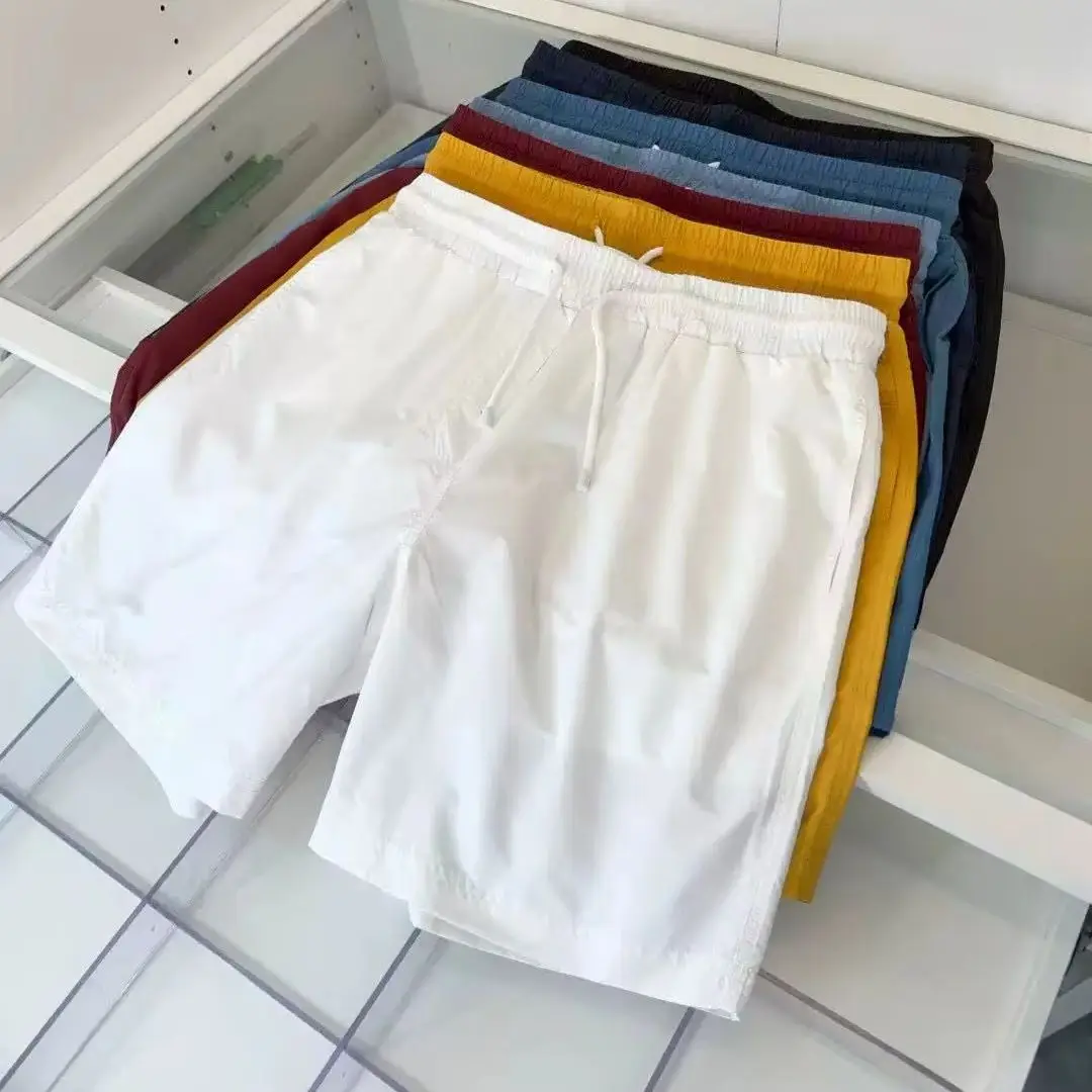 Italy BC summer new old money style casual pants casual drawstring five-point quick-drying beach shorts