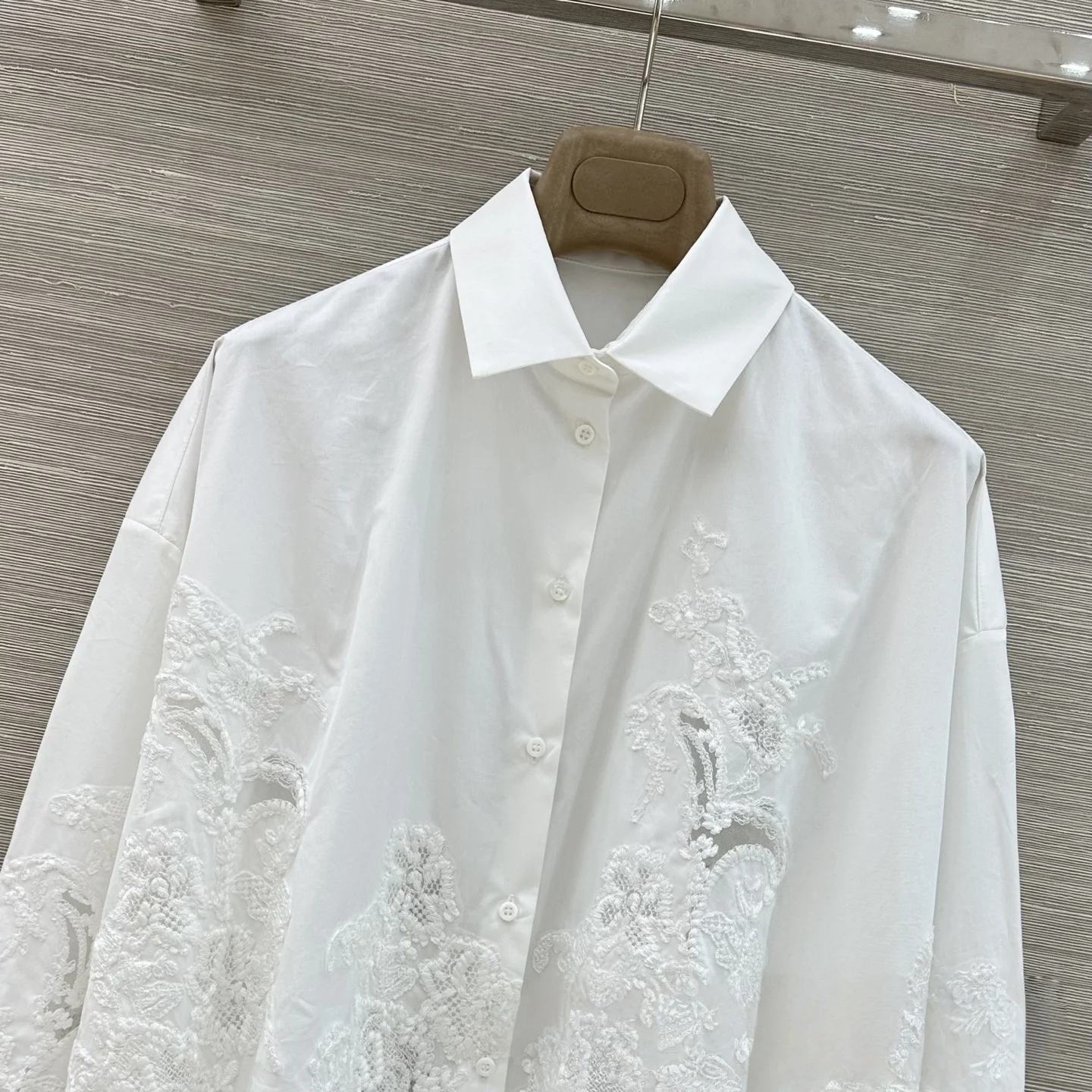 Women's Summer Lace Embroidery Blouse