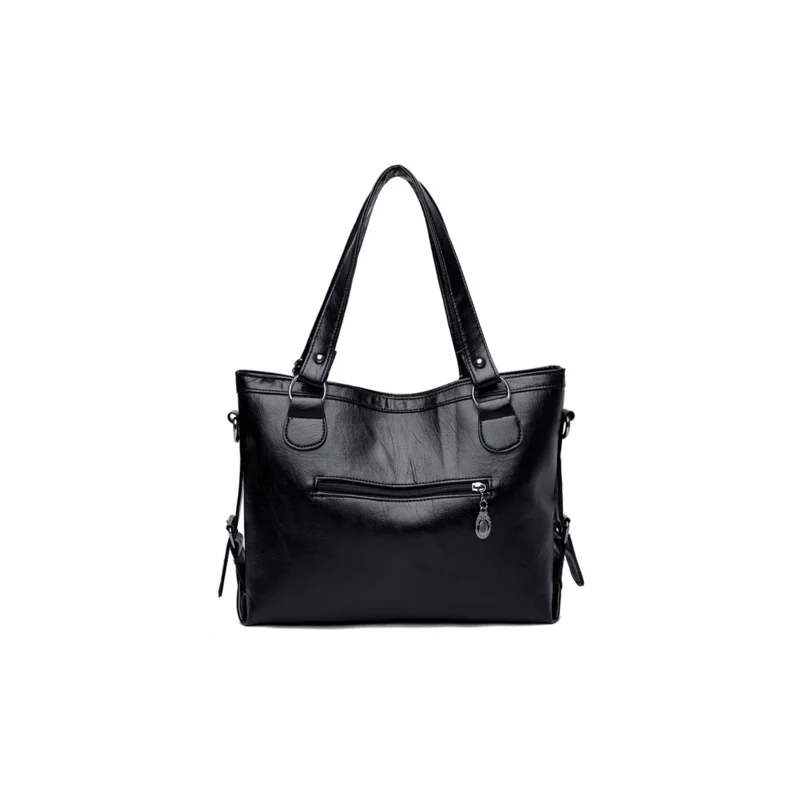 

Women's Solid Color Large Capacity Tote Bag, Minimalist Fashion Casual Everyday