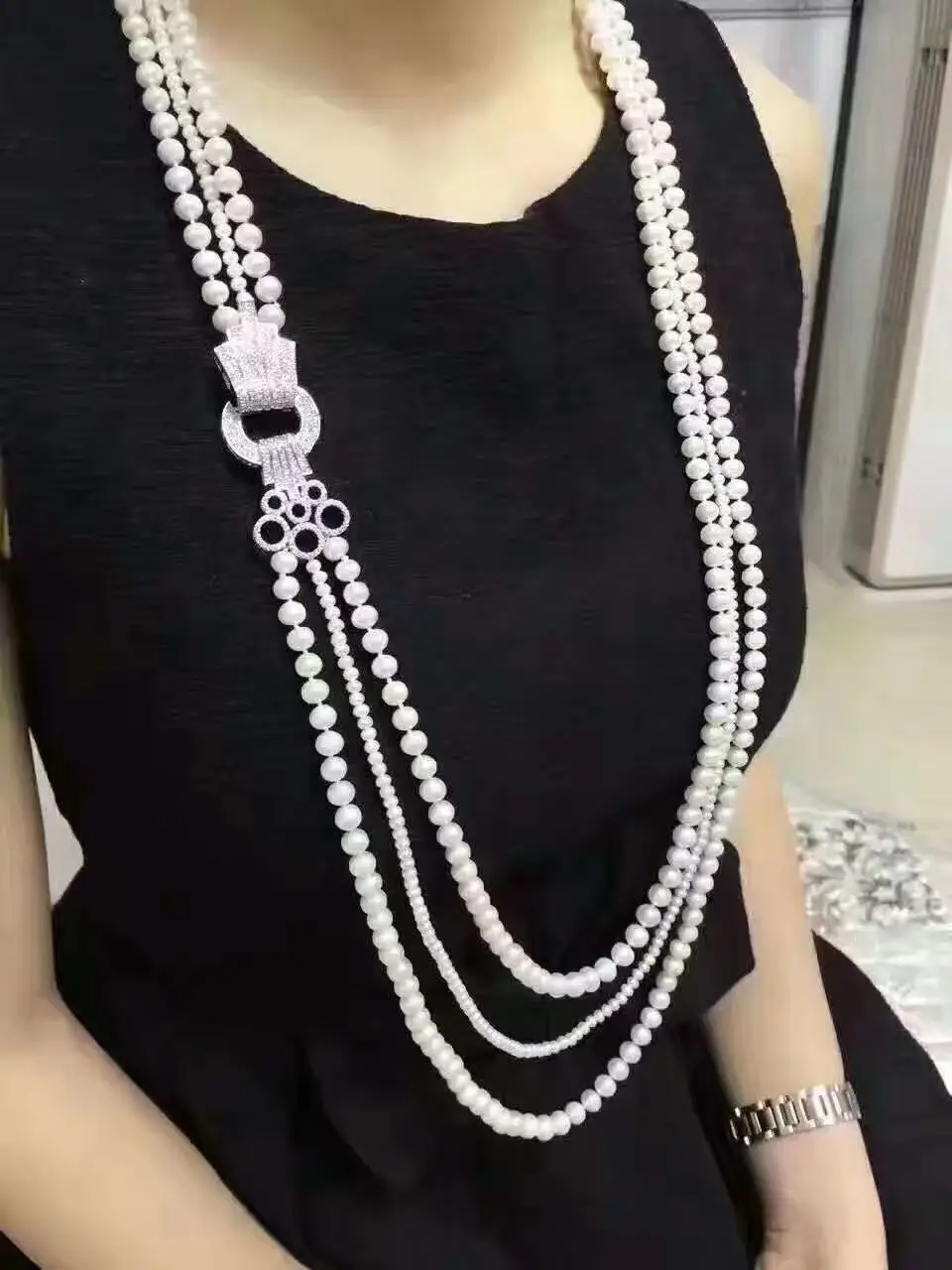 1piece Jewellery Connector18KGold Plated green blue beads Chain Clasp hooks DIY Making Necklace Bracelet Accessories