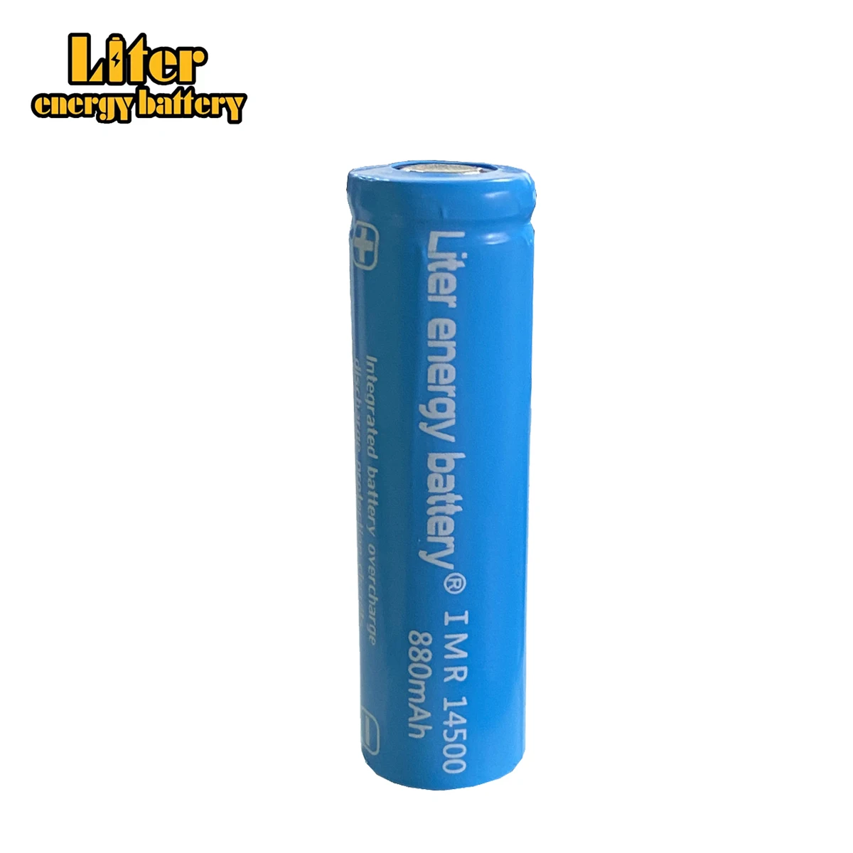 4 buah baterai Lithium AA isi ulang 3.7V 880mAh Li-ion untuk senter LED lampu depan