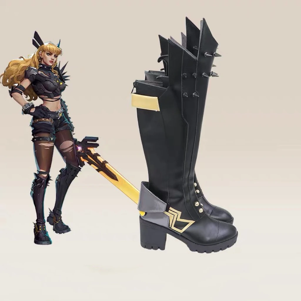 

Game Rivals Magik Cosplay Boots Mechanical Shoes Game Magik Anime Shoes