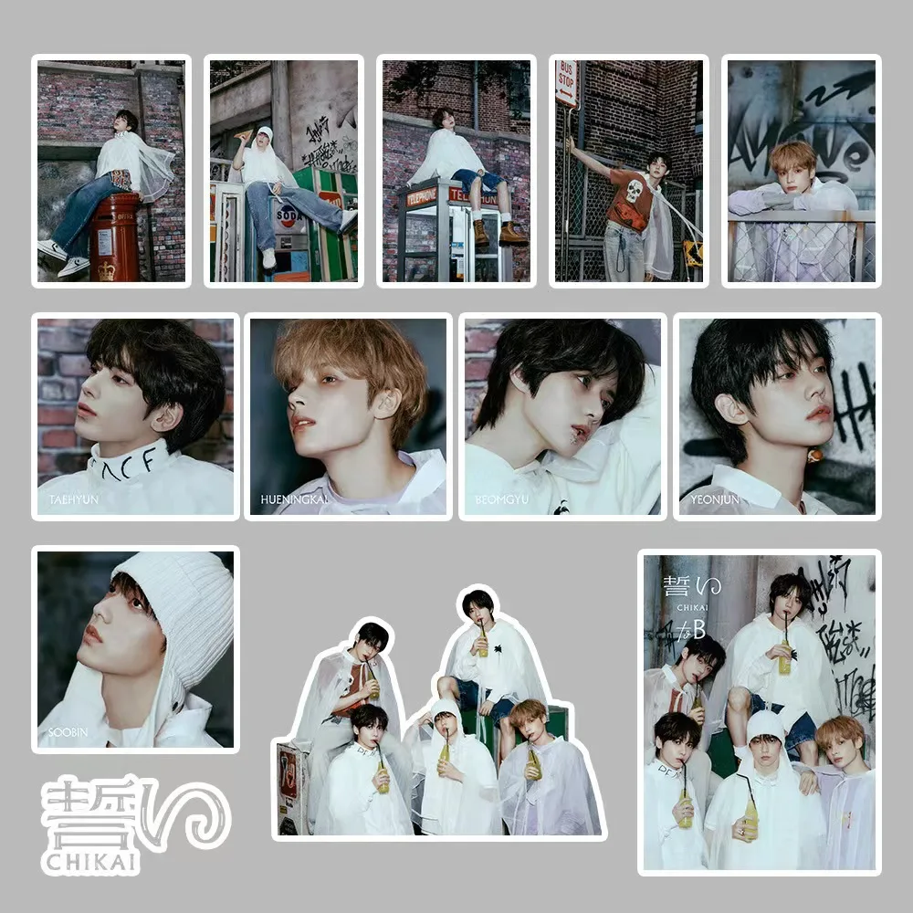 10/99pcs Kpop Album CHIKAI Magazine Cover HD Photo Stickers Cui Fangui Photos Hand Account Material Notebook Cup Phone DIY Decal