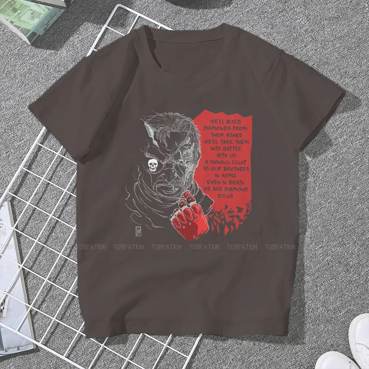 Metal Gear Solid V The Phantom Pain Crewneck TShirts Essential  Personalize 4XL 5XL Girl T Shirt New Trend Clothing