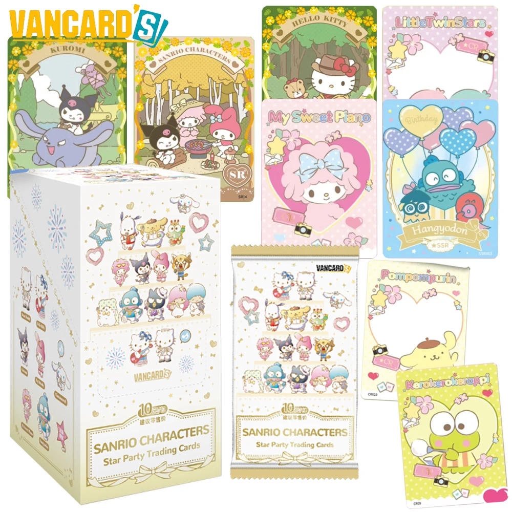

Original VANCARD'S Sanrio Collection Card Cute Hello Kitty Daniel Star Creative Birthday Party Series Card Fun Christmas Gifts