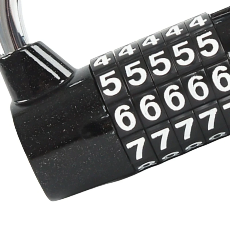 ABKO-5 Numero di cifre Combinazione Password da viaggio Lucchetto a combinazione Lucchetto con codice in lega di zinco Codice di sicurezza sicuro