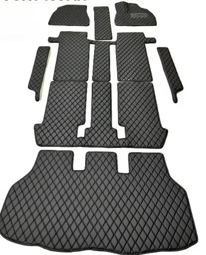Custom special car floor mats for Right Hand Drive Toyota Esquire R80 2022-2014 7 8 seats High quality rugs waterproof carpets