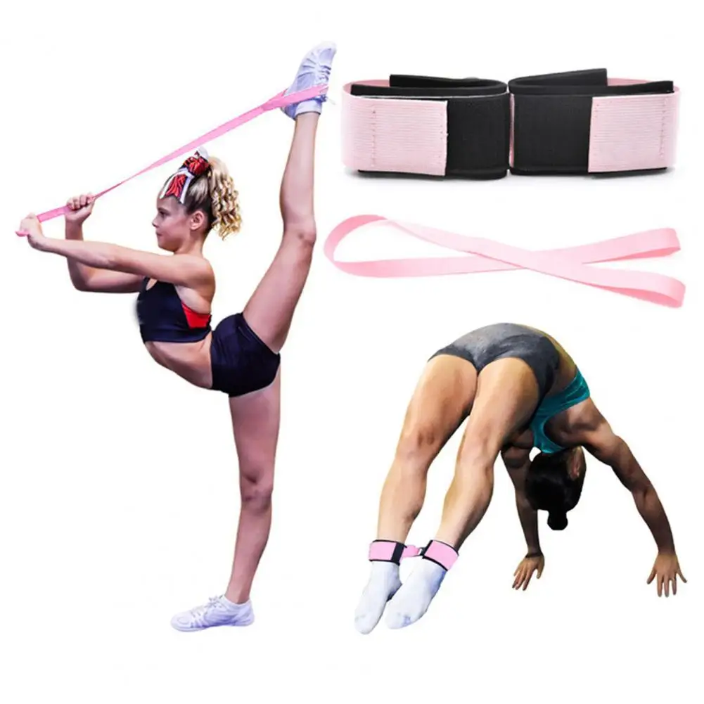 Ankle Strap Tumbling Trainer Back Flip Stretch Strap Gymnastics Cheerleading Handspring Trainer Leg Straps for Cheer Training