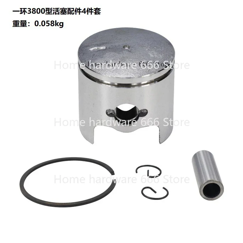 New One-Ring 3800 Type Piston Accessories 4-Piece Set Chain Saw Accessories Hardware Tool Combination Set