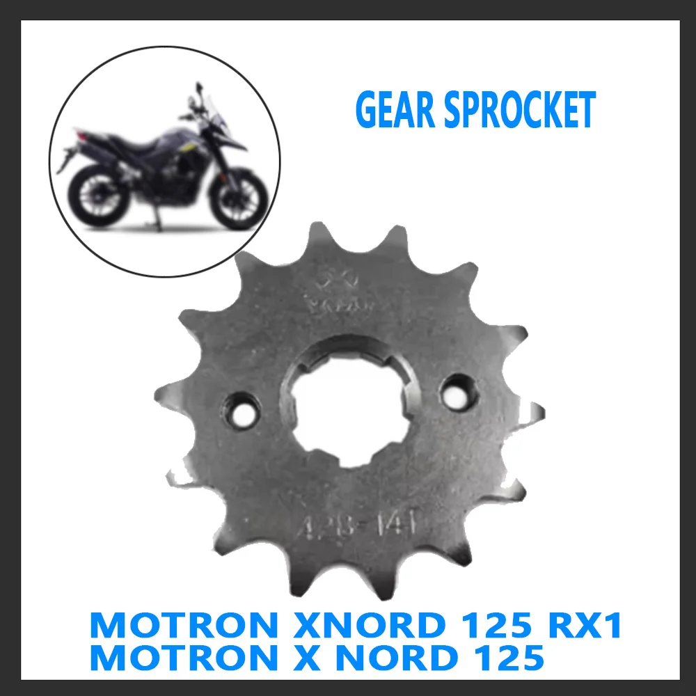 Para Motron Xnord 125 RX1 Motron X Nord 125 ZS150-51 piñón pequeño cadena rueda engranajes placa de piñón de cadena