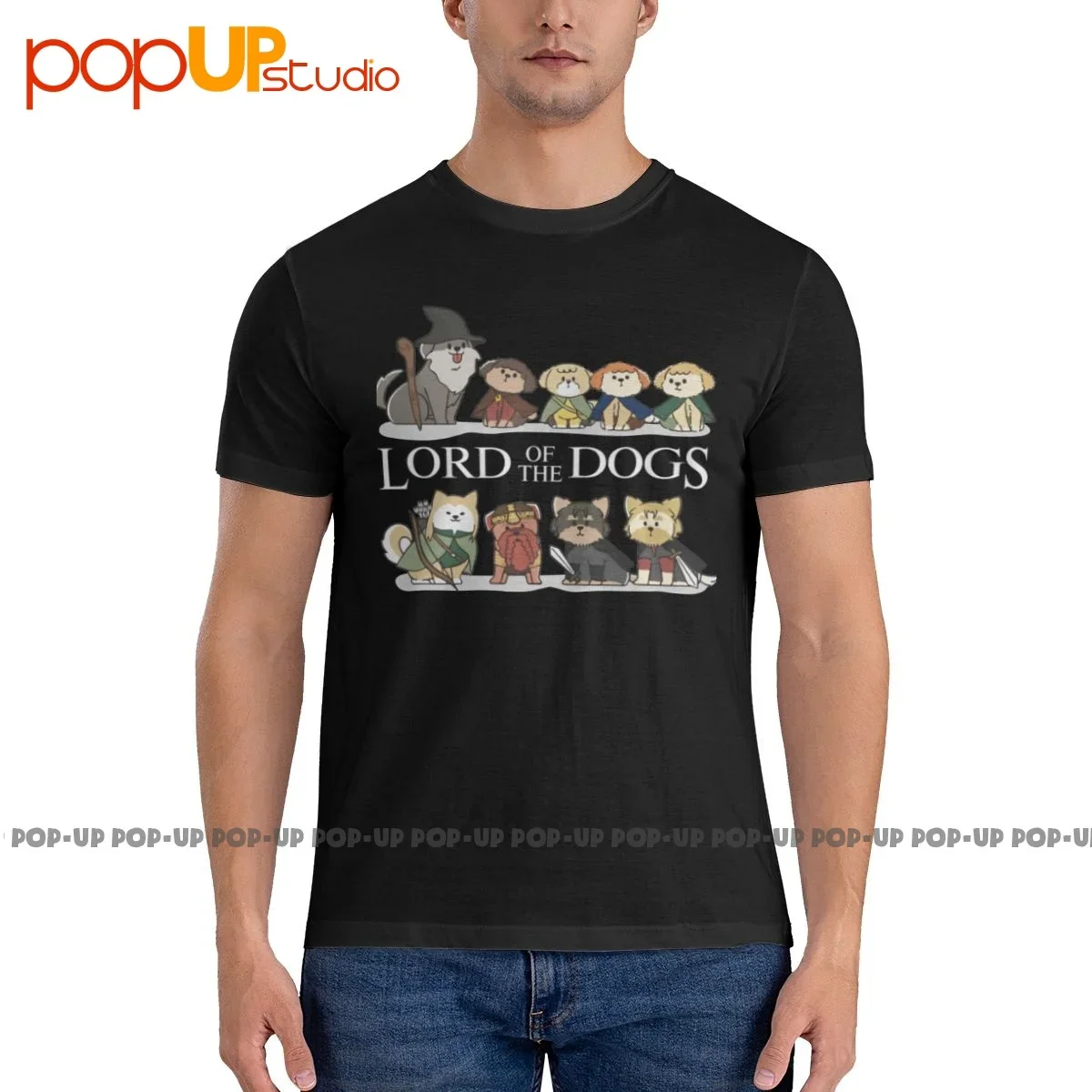 Lord Of The Dogs Funny Nerd Rings Lotr Cute Tolkein Present Shirt T-shirt Tee Daily Best Seller