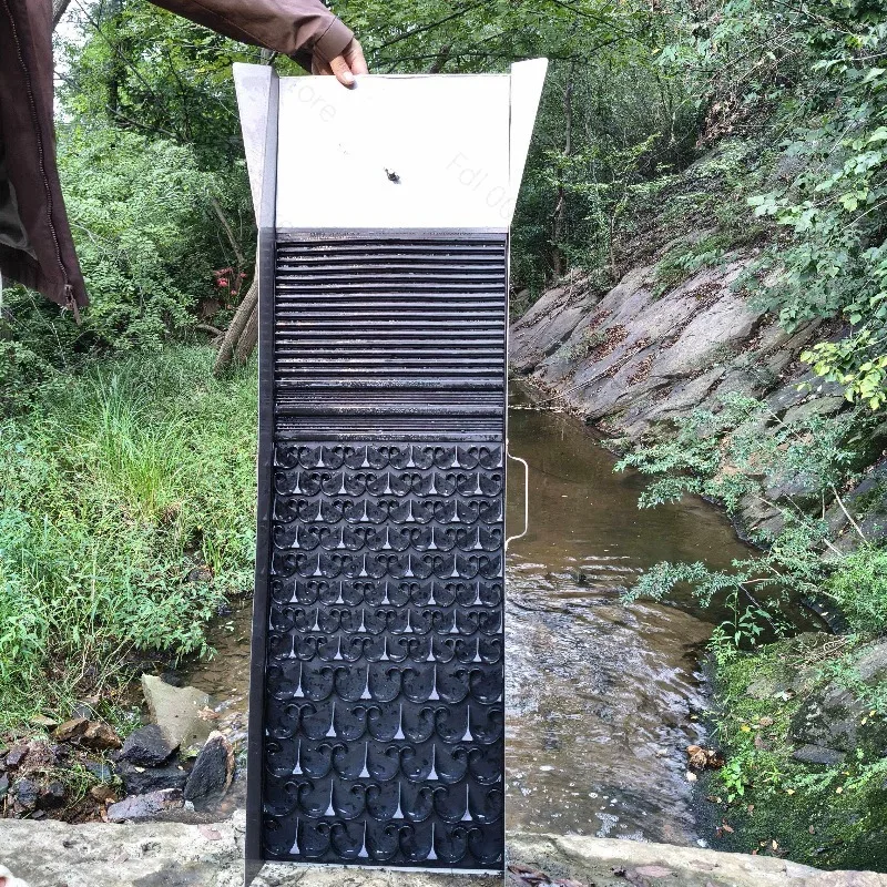 Portable Gold Washing Kit Concentrator Vortex Sluice Box Ultrafiltration Gold Mining Complete Prospecting Tools