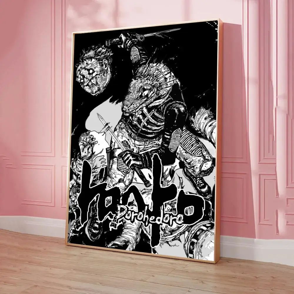 Vintage Dorohedoro Poster Classic Vintage Posters HD Quality Wall Art Retro Posters for Home Room Wall Decor