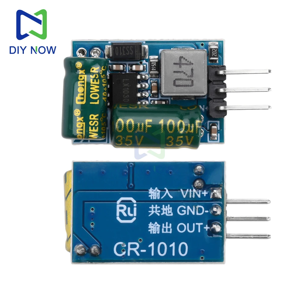 High Current 1A Step-Down Power Module 24V 36V 48V 60V 72V To 3.3V 5V Dc10-100V High Voltage Resistance Short Circuit Protection