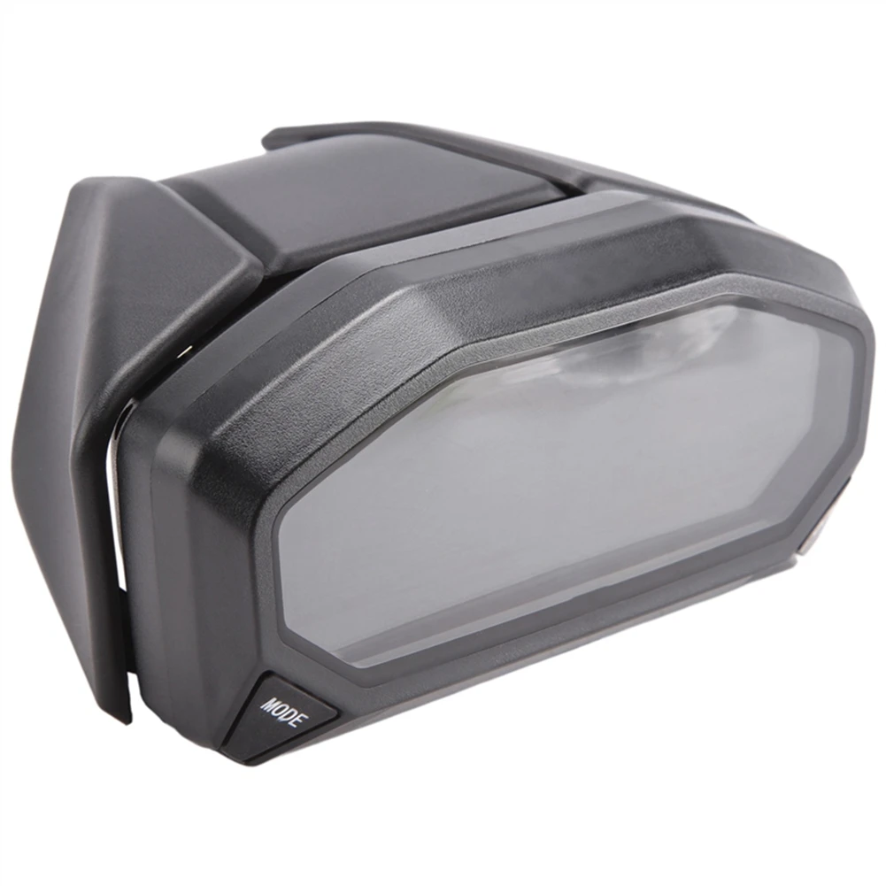 YG150-23 عداد سرعة لدرجة نارية العالمي قابل للتعديل LED LCD عداد المسافات الرقمي مقياس سرعة الدوران ل 1,2,4-اسطوانة أجزاء الملحقات