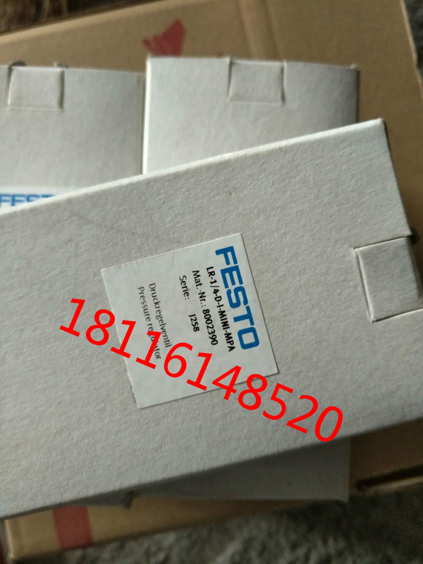 

Festo FESTO LR-1/4-D-I-MINI-MPA Pressure Regulating Valve 8002390 Genuine Stock