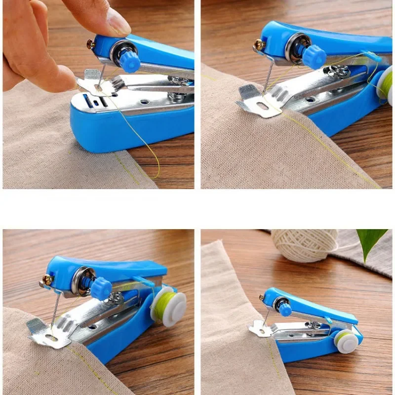 Simple operation sewing tool 1 portable mini manual machine sewing fabric hand sewing tool LYQ portable machine